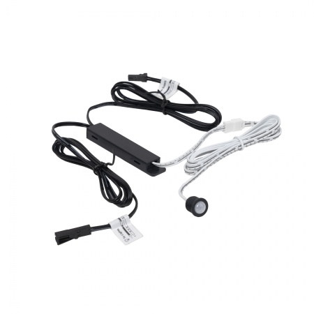 картинка Выключатель бесконтактный на движение (PIR), врезной/накладной, 12/24V, 60W/100W, черный, AKS от магазина SEFI