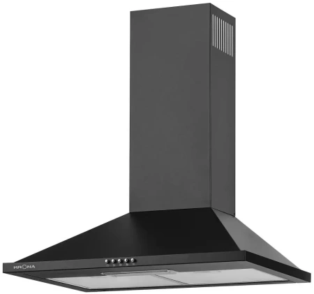 картинка Вытяжка Krona ULRIKA 600 black PB от магазина SEFI