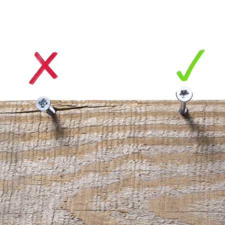 картинка Шуруп-конфирмат 4,0*50 потай TORX (уп/0,5тыс.шт) AKS от магазина SEFI