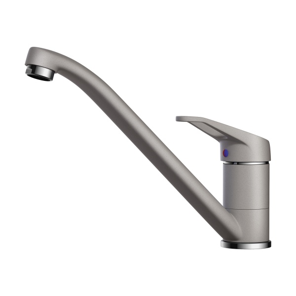 картинка Смеситель Omoikiri Kado-GR латунь/leningrad grey от магазина SEFI