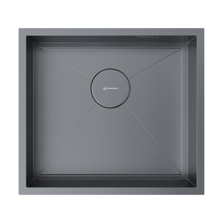 картинка Omoikiri Kasen 49-16-INT-GM нерж. сталь/вороненая сталь от магазина SEFI