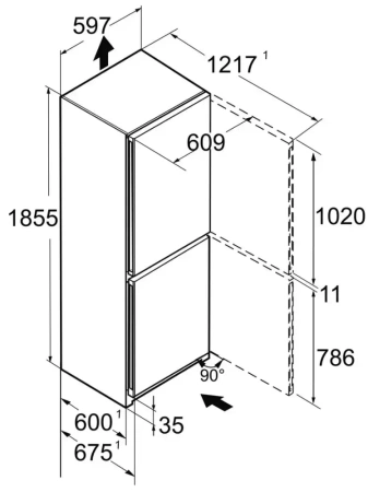 картинка Холодильник Liebherr CBNpcd 5223 Plus от магазина SEFI
