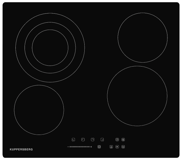 картинка Электрическая варочная панель KUPPERSBERG ECS 630 от магазина SEFI