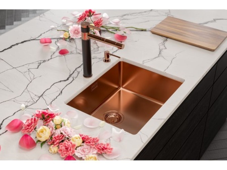 картинка Мойка Alveus KOMBINO 50 MONARCH COPPER SAT-90 542x442x195 U в комплекте с выпуском без сифона от магазина SEFI