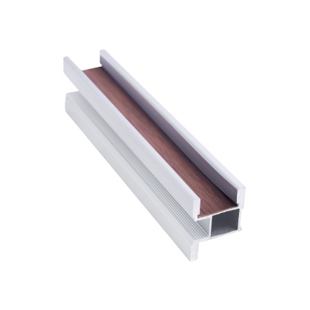 картинка Профиль алюминиевый SENATOR серебро вертик. Н-образный L-5300 мм АЛЮТЕХ мини от магазина SEFI