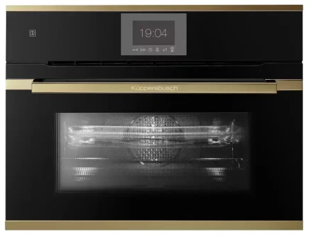 картинка Компактный духовой шкаф с микроволнами Kuppersbusch CBM 6550.0 S4 Gold от магазина SEFI