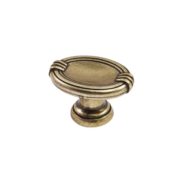 картинка Ручка меб. кнопка мет. DGG32 старое золото AKS от магазина SEFI