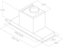 картинка Вытяжка ELICA HIDDEN 2.0 @ IX/A/72 от магазина SEFI