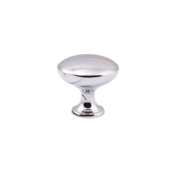 картинка Ручка меб. кнопка мет. TERNI хром, AKS от магазина SEFI