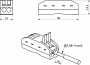 картинка Соединитель электрический, клеммный, PCT-222, на две линии проходной, быстрозажимной, GS от магазина SEFI