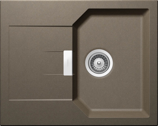 картинка Мойка Schock Manhattan 40 D Cristalite корз.клапан альпака от магазина SEFI