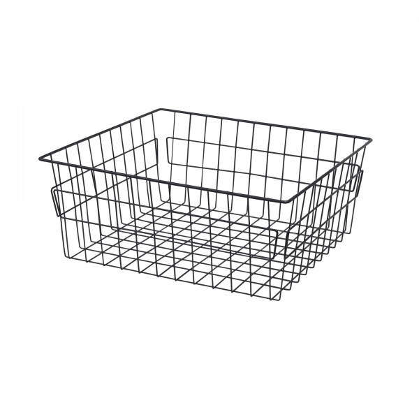 картинка Выдвижная корзина для белья 500 (455*485*200) б/н, графит WIEXPOL от магазина SEFI