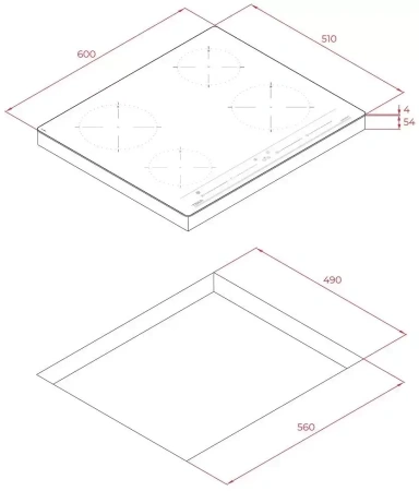 картинка Индукционная варочная панель Teka IZC 64010 MSS BLACK от магазина SEFI