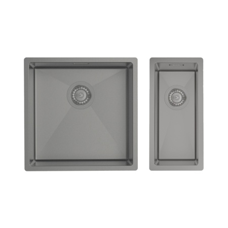 картинка Комплект моек: нерж.сталь, универс. монтаж., графит, 440*440/210*440, Edifice, IDDIS, EDI44G0i77K от магазина SEFI