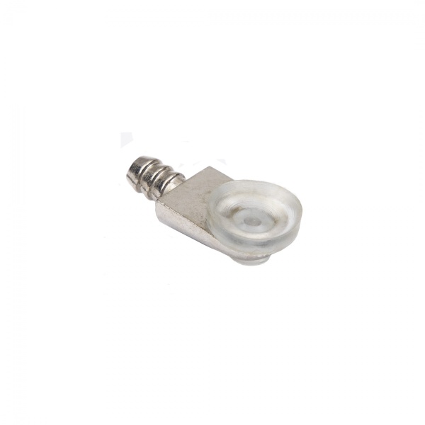 картинка Полкодержатель для стекла мет. L-003B хром (1уп.=1тыс.шт) AKS от магазина SEFI