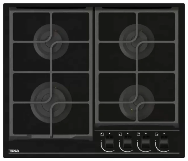 картинка Газовая варочная панель Teka GBC 64100 KBN BLACK магазин SEFI являющийся официальным дистрибьютором в России  картинка Газовая варочная панель Teka GBC 64100 KBN BLACK от магазина SEFI