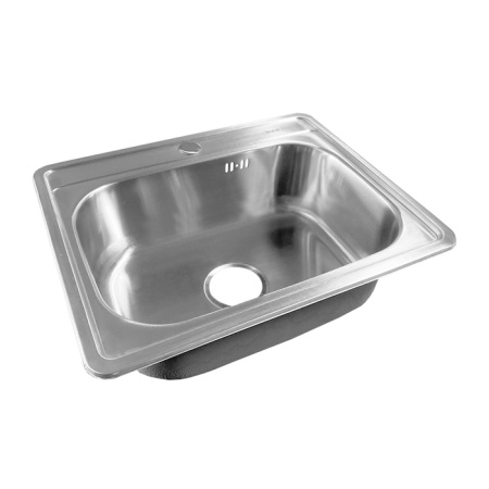 картинка Мойка, нержавеющая сталь, сатин, 530*430, Basic, IDDIS, BAS53S0i77 от магазина SEFI