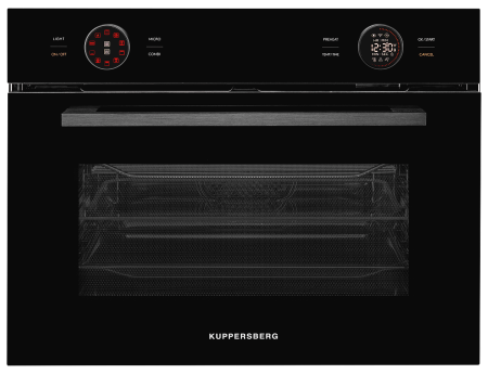 картинка Духовой шкаф с СВЧ Kuppersberg KMW 612 Black от магазина SEFI