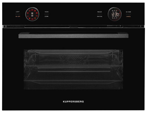 картинка Духовой шкаф с СВЧ Kuppersberg KMW 612 Black от магазина SEFI