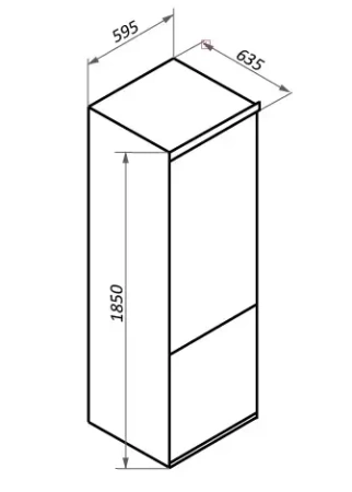 картинка Холодильник MAUNFELD MFF185NFW от магазина SEFI