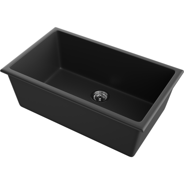 картинка Мойка Omoikiri Okinoshima 76-U/I-LB Natceramic/light black от магазина SEFI