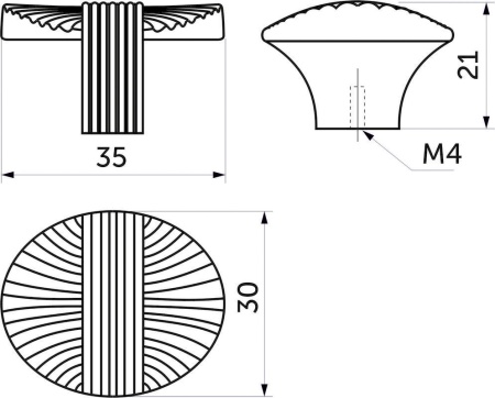 картинка Ручка меб. кнопка мет. MAGIA матовая античная латунь AKS магазин SEFI являющийся официальным дистрибьютором в России  картинка Ручка меб. кнопка мет. MAGIA матовая античная латунь AKS от магазина SEFI