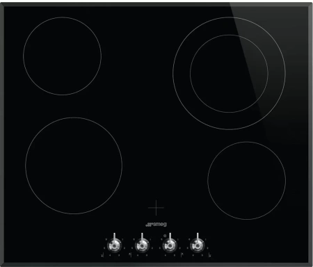 картинка Электрическая варочная панель Smeg SE364ETBM от магазина SEFI