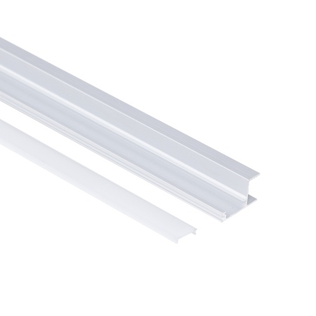 картинка Профиль алюминиевый накладной/торцевой CAPELLA-3018A, с экраном, цвет алюминий, 2м (для 18 ДСП), AKS магазин SEFI являющийся официальным дистрибьютором в России  картинка Профиль алюминиевый накладной/торцевой CAPELLA-3018A, с экраном, цвет алюминий, 2м (для 18 ДСП), AKS от магазина SEFI