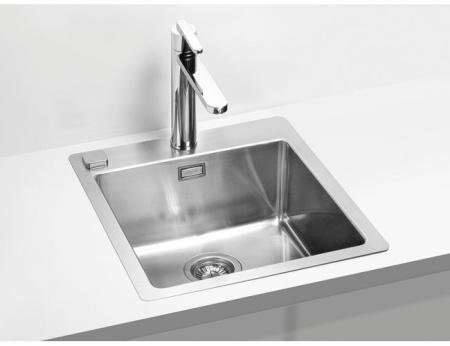 картинка Мойка PURE 20 KMB-90 465X525 в комплекте с сифоном 1127252, от магазина SEFI