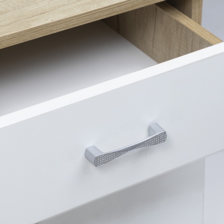 картинка Ручка меб. скоба мет. COMO 160 хром, AKS магазин SEFI являющийся официальным дистрибьютором в России  картинка Ручка меб. скоба мет. COMO 160 хром, AKS от магазина SEFI