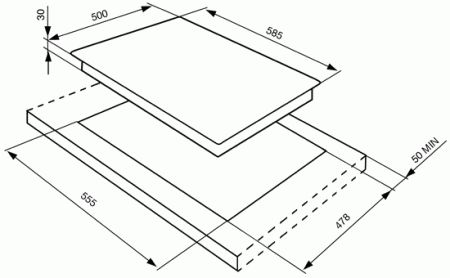 картинка Варочная панель Smeg SER844AV9 от магазина SEFI