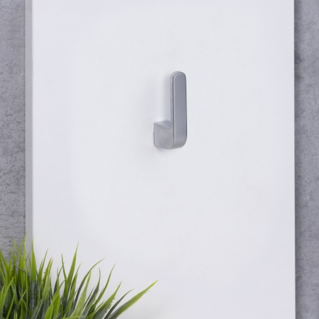 картинка Крючок меб. однорожковый мет. START хром матовый AKS от магазина SEFI