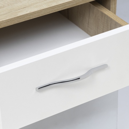 картинка Ручка меб. скоба мет. WAVE 288 хром AKS магазин SEFI являющийся официальным дистрибьютором в России  картинка Ручка меб. скоба мет. WAVE 288 хром AKS от магазина SEFI