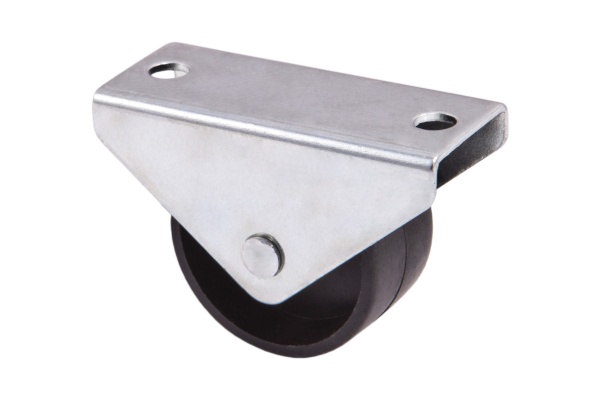 картинка Ролик меб. d30 h32 прямоходящий, черный AKS от магазина SEFI