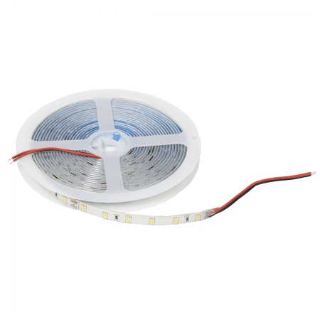 картинка Лента светодиодная влагостойкая - 4,8W/m, 24V, 8мм, 2835, 60 д/м, IP65, тепл. бел (3000К), 5м, AKS от магазина SEFI