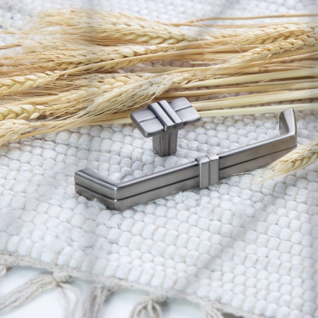 картинка Ручка меб. кнопка мет. SANDRA шлифованный никель, AKS от магазина SEFI