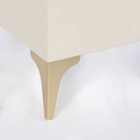 картинка Опора меб. мет. STELLAR h150 угловая брашированное золото AKS магазин SEFI являющийся официальным дистрибьютором в России  картинка Опора меб. мет. STELLAR h150 угловая брашированное золото AKS от магазина SEFI