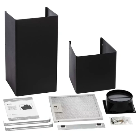 картинка Вытяжка KRONA LIVA 600 black S от магазина SEFI