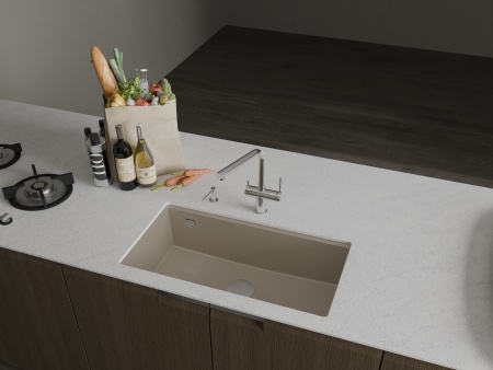 картинка Мойка Rivelato STRIA 8679 1-чаш 860*460 Какао 702 от магазина SEFI