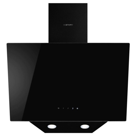 картинка Наклонная вытяжка HiSTORY CAG65S 1FBK Черный кристалл от магазина SEFI
