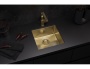 картинка Мойка Alveus QUADRIX MONARCH 30 NEW GOLD 450X450X200 в компл. с выпуском без сифона, от магазина SEFI