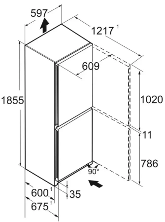 картинка Холодильник Liebherr CNsfd 5203 Pure NoFrost от магазина SEFI