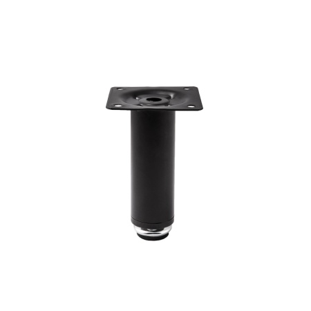 картинка Опора меб. мет. D-150 h150 с регул. черный матовый AKS от магазина SEFI