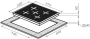 картинка Индукционная варочная панель MAUNFELD EVI.775-FL2-BK от магазина SEFI