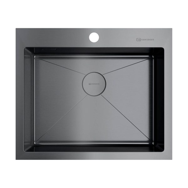 картинка Omoikiri Akisame 59-GM нерж. сталь/вороненая сталь от магазина SEFI