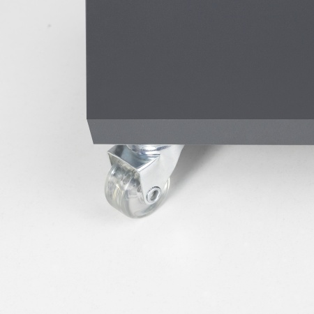 картинка Колесо меб. SHIFT d35 h51 с площадкой, прозрачный AKS от магазина SEFI