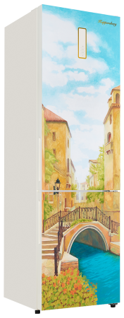 картинка Холодильник арт серии Kuppersberg NFM 200 CG серия Венеция с розами от магазина SEFI
