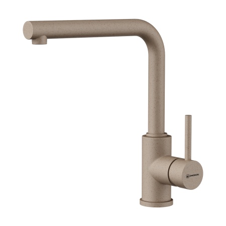 картинка Смеситель Omoikiri Nakagawa-P-SA латунь/бежевый от магазина SEFI