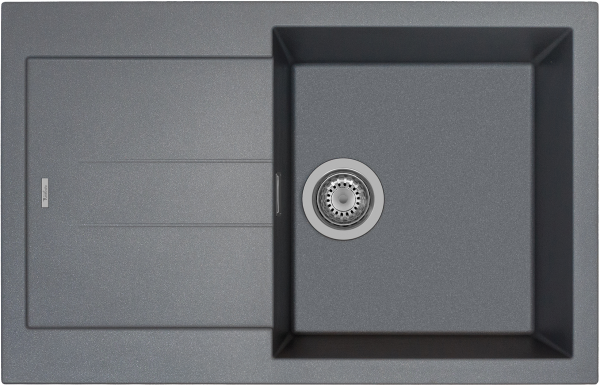 картинка Мойка Rivelato LUMO 7850 1-чаш 780*500 Титан 802 от магазина SEFI