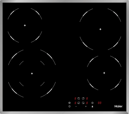 картинка Электрическая варочная панель HAIER HHY-C64DFB от магазина SEFI